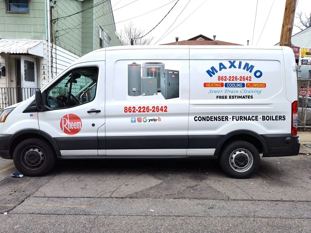 Slide of Maximo Heating, Cooling & Plumbing