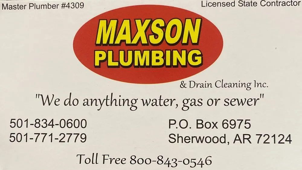 Slide of Maxson Plumbing and Drain Cleaning