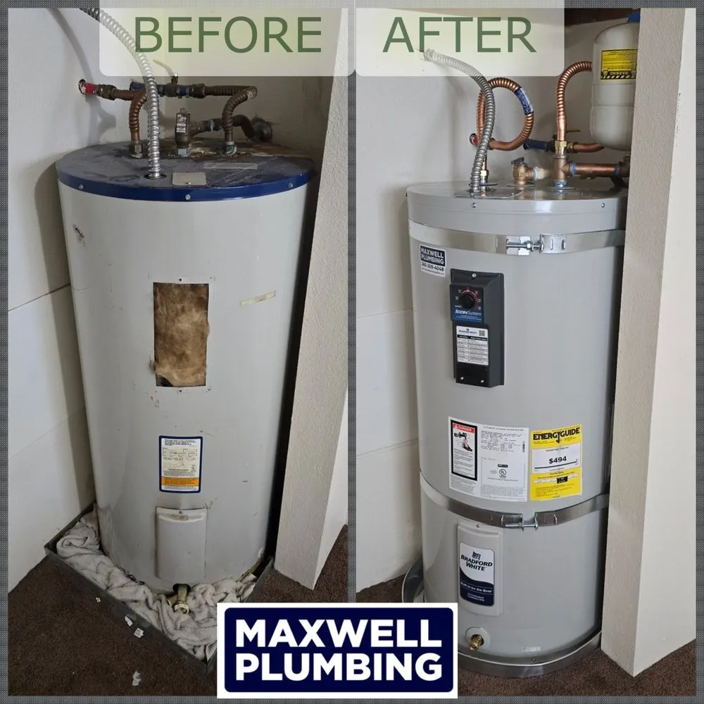 Slide of Maxwell Plumbing