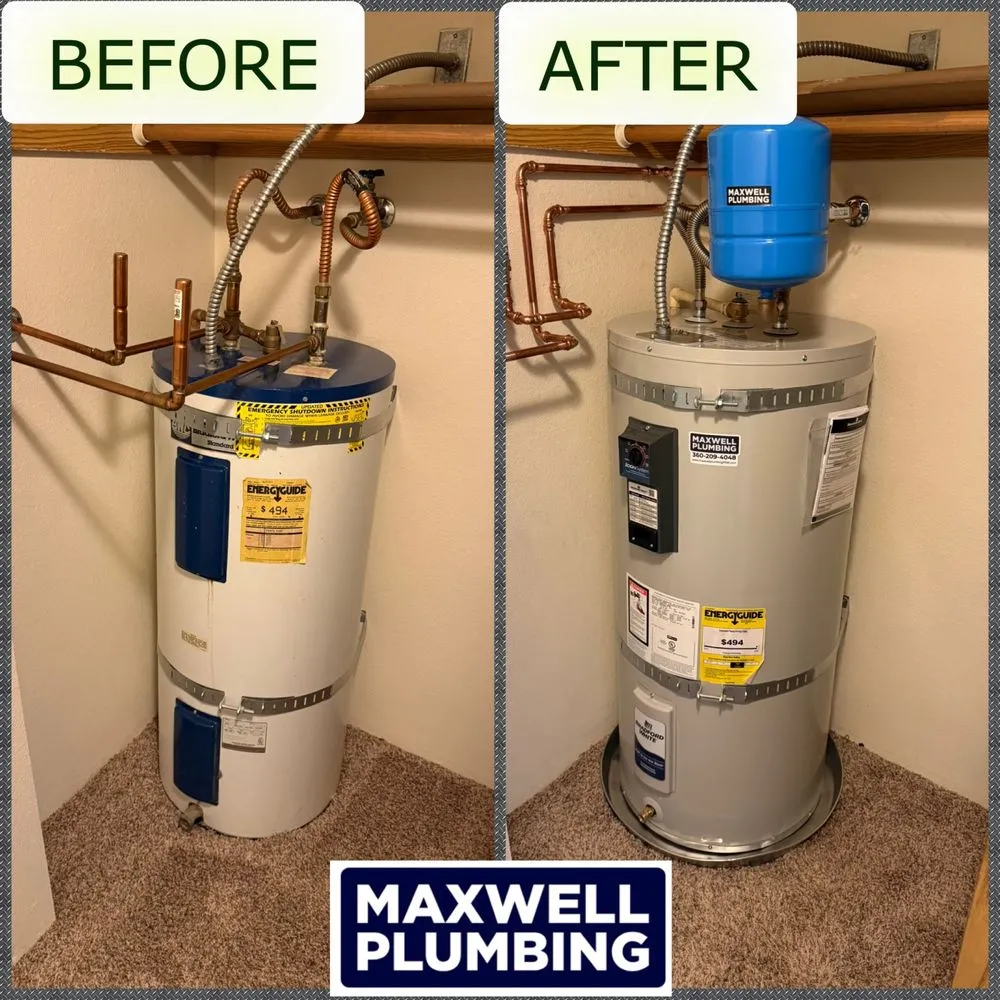 Slide of Maxwell Plumbing