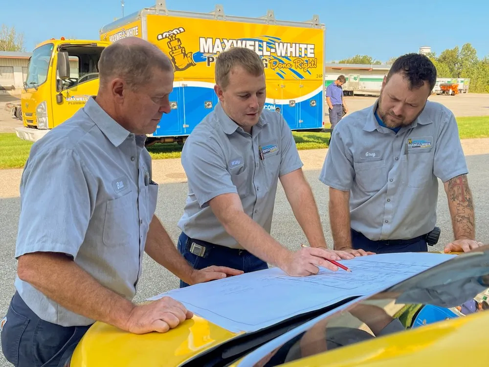 Slide of Maxwell-White Plumbing