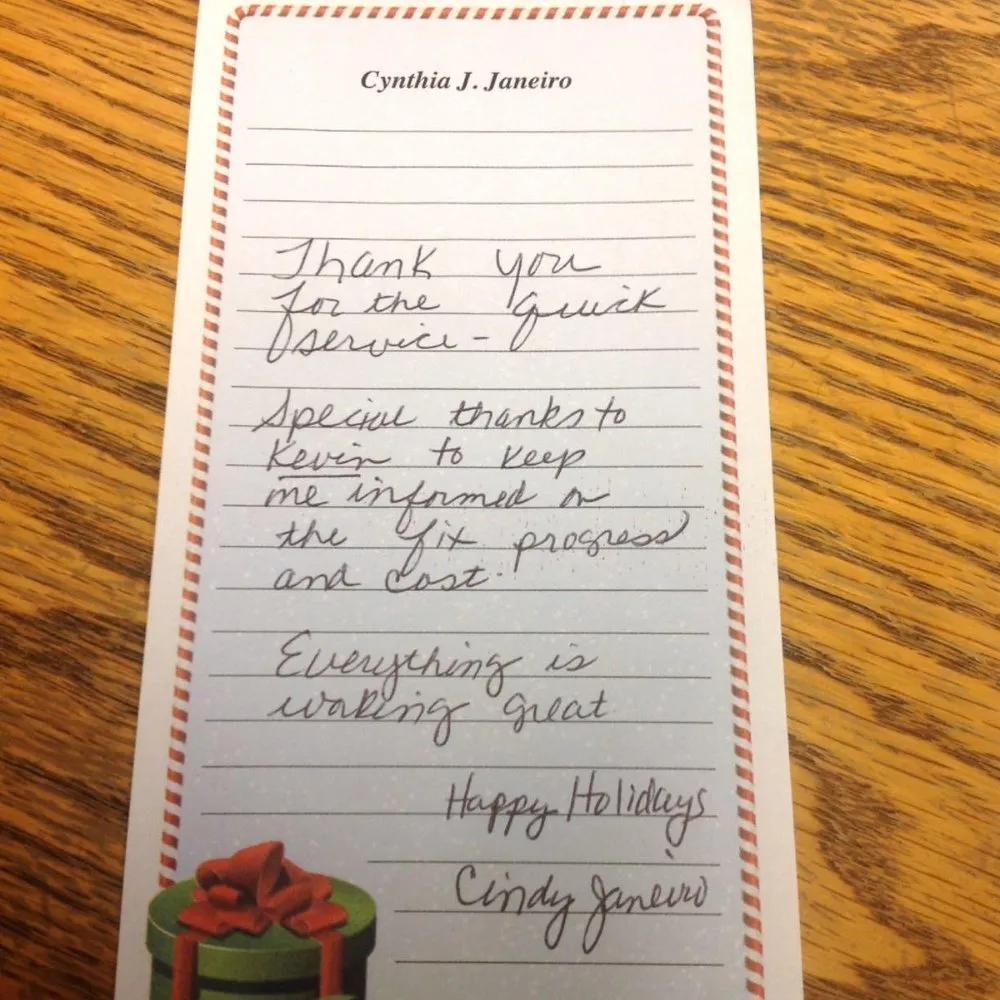 Slide of Maxwell-White Plumbing