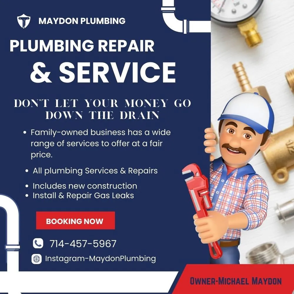 Slide of Maydon Plumbing