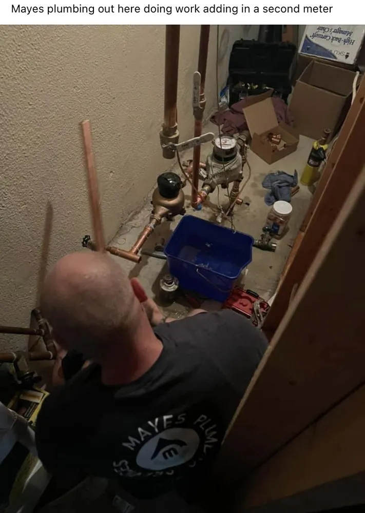 Slide of Mayes Plumbing Services