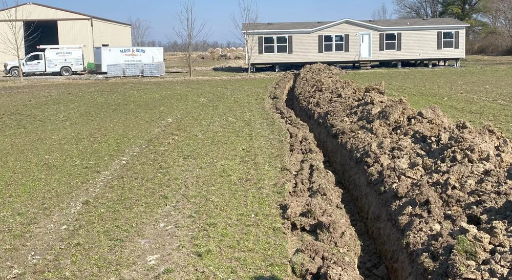 Expert emergency plumbing for homes in Bonnie, IL by Mays & Sons Plumbing