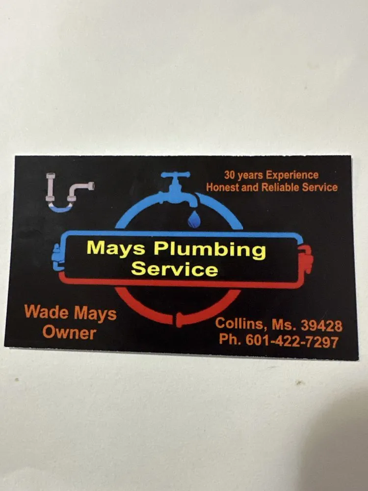 Slide of Mays Plumbing Service