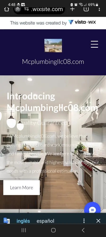 Slide of MC Plumbing