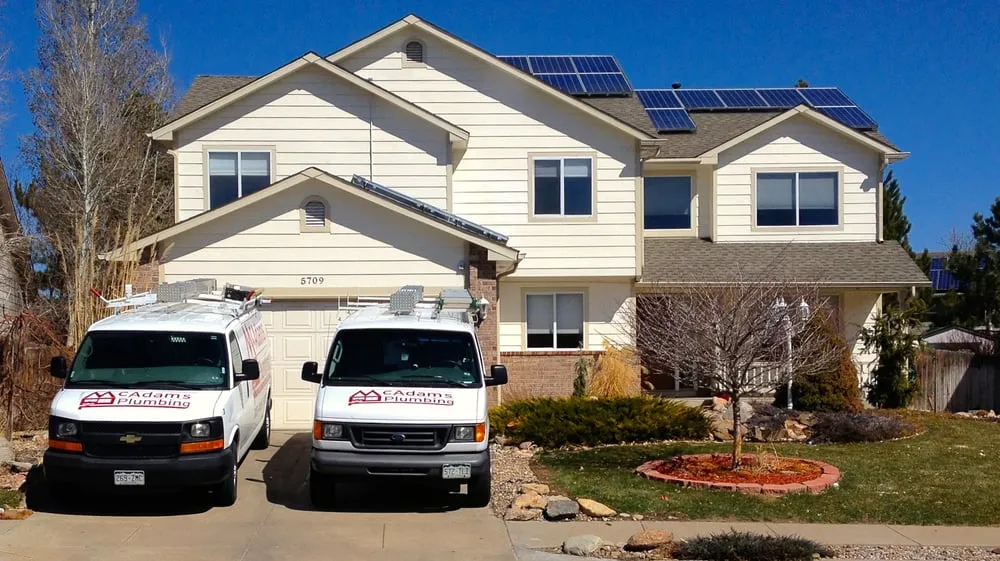 Slide of McAdams Plumbing