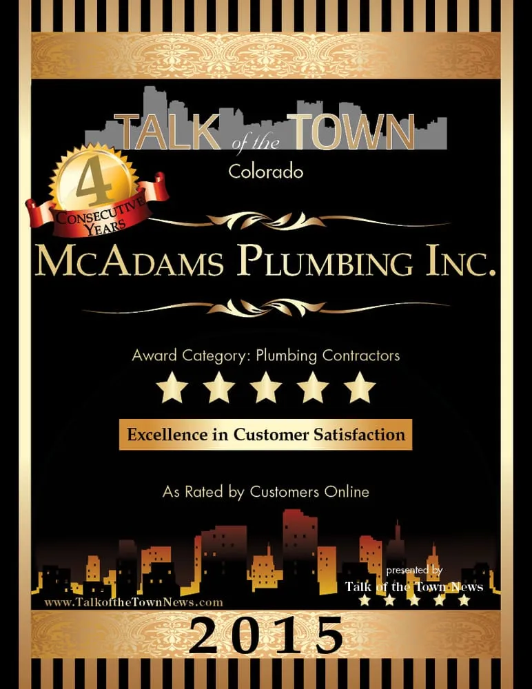Slide of McAdams Plumbing
