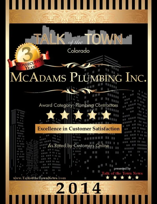 Slide of McAdams Plumbing