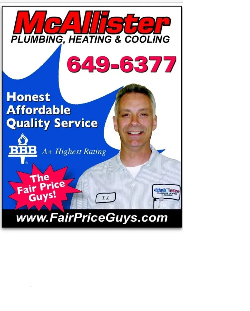 Slide of McAllister Plumbing, Heating & Cooling