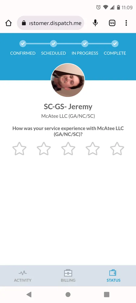 Slide of McAtee Plumbing Heating & Cooling