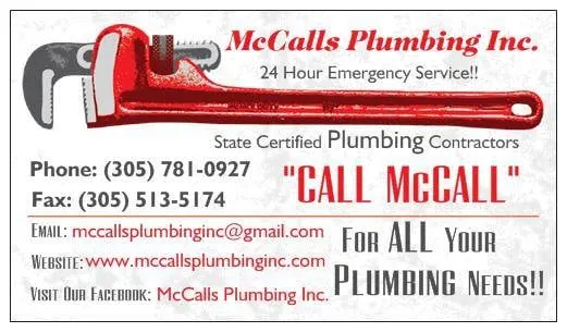 McCalls Plumbing Logo