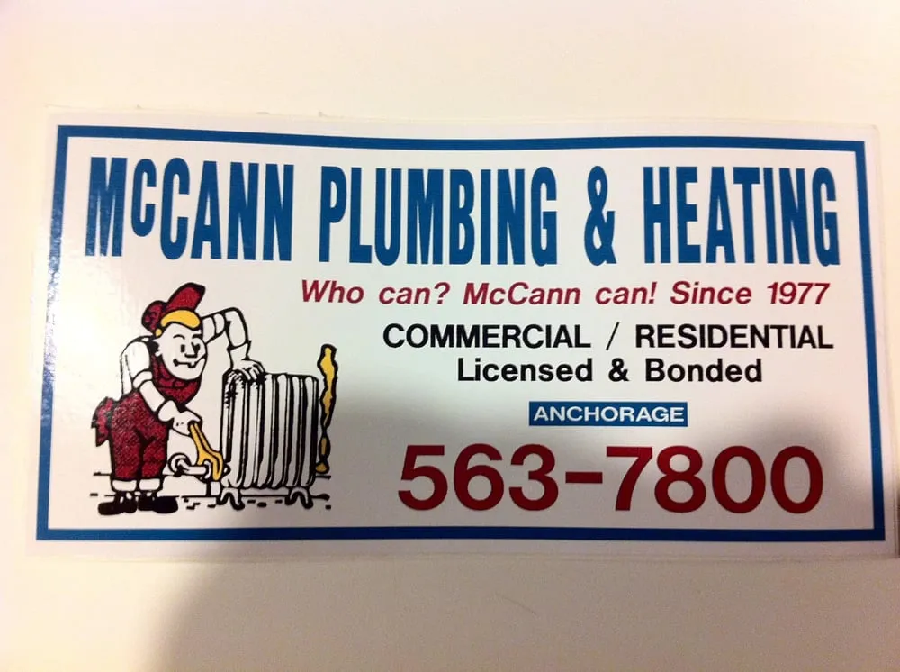 Quality pipe repair in Anchorage, AK by McCann Plumbing & Heating
