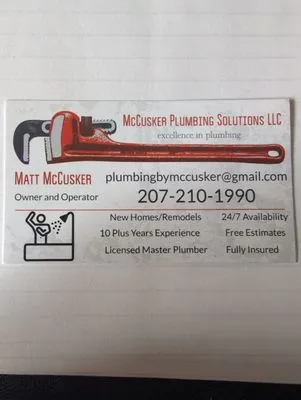 McCusker Plumbing Solutions