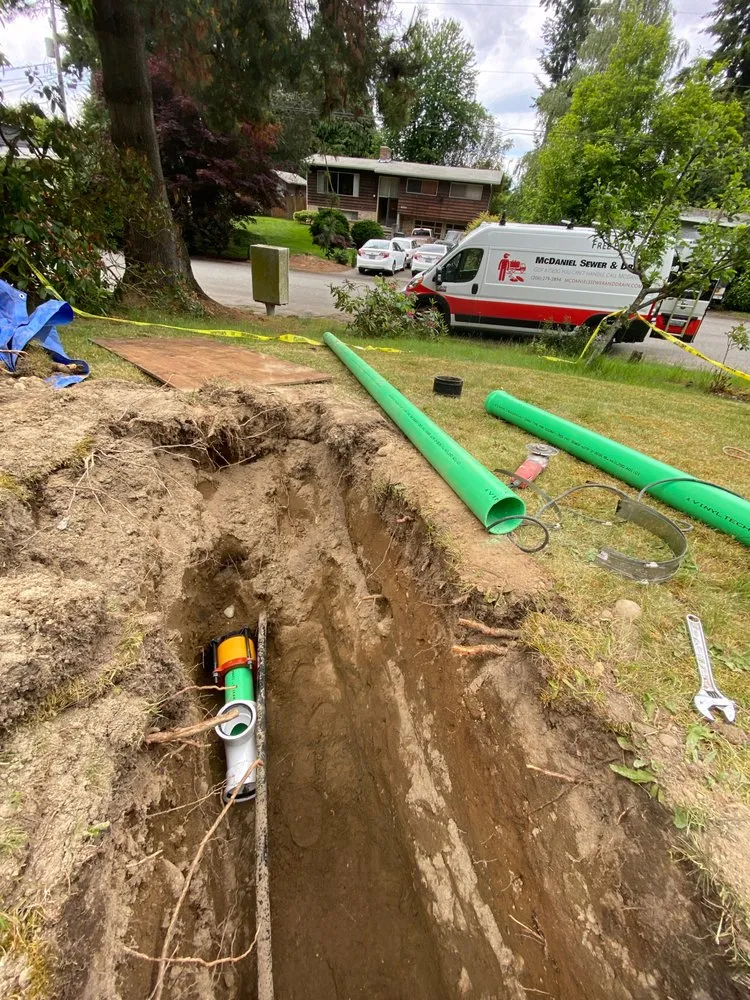 Slide of McDaniel Sewer & Drain