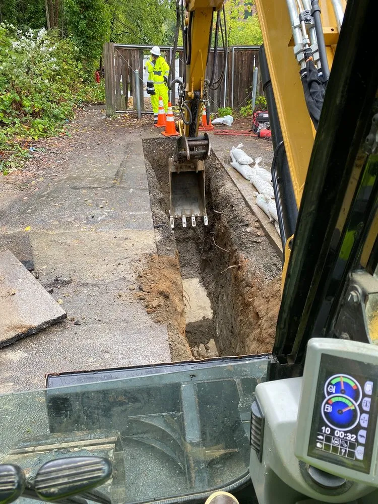Slide of McDaniel Sewer and Drain