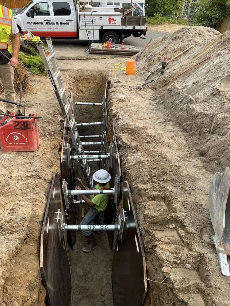 Slide of McDaniel Sewer and Drain