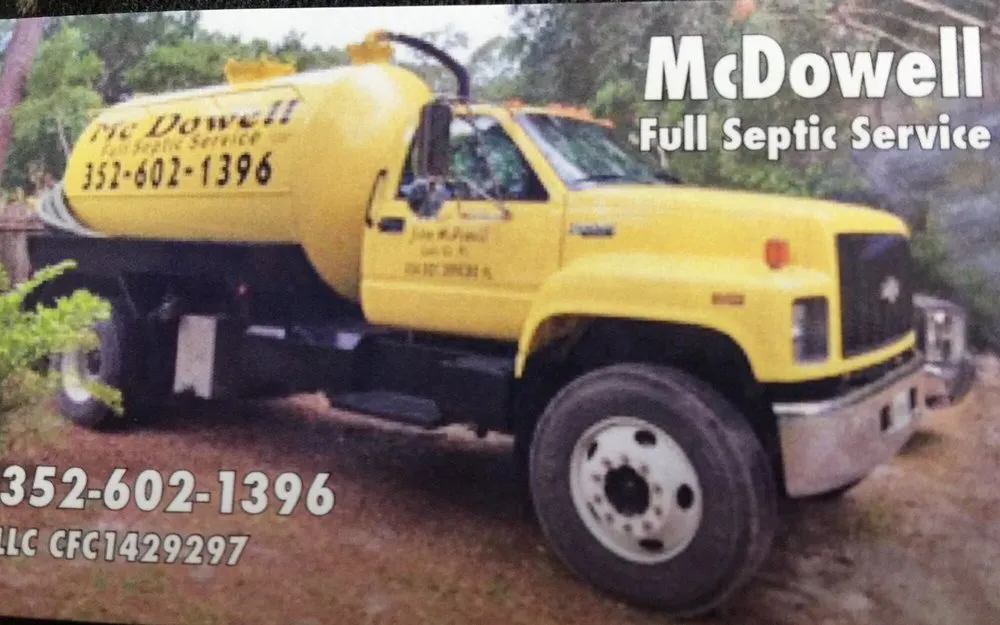 Slide of Mcdowell Full Septic Sevice