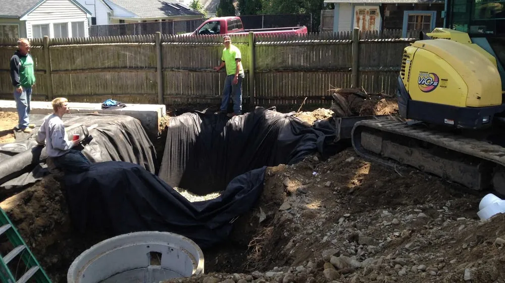 Slide of McGue Excavating