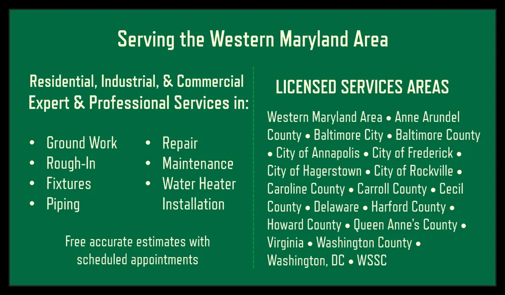 Quality emergency plumbing experts serving Friendsville, MD - McGuire Plumbing