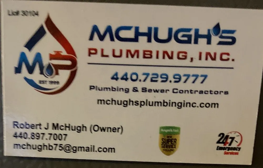 Slide of McHugh’s Plumbing