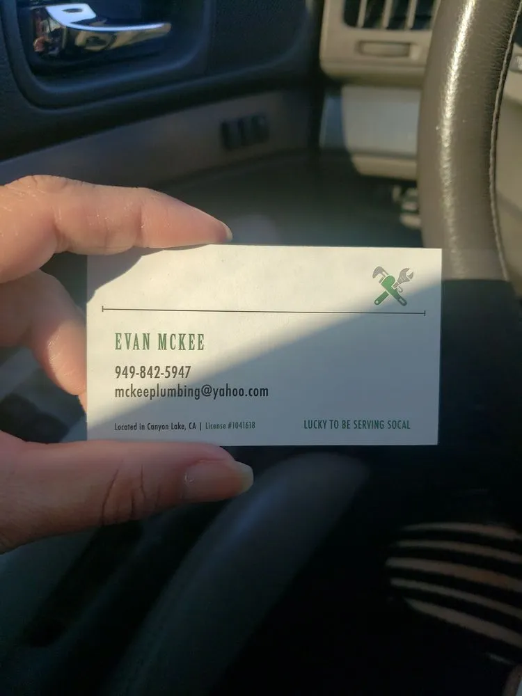 Slide of McKee Plumbing