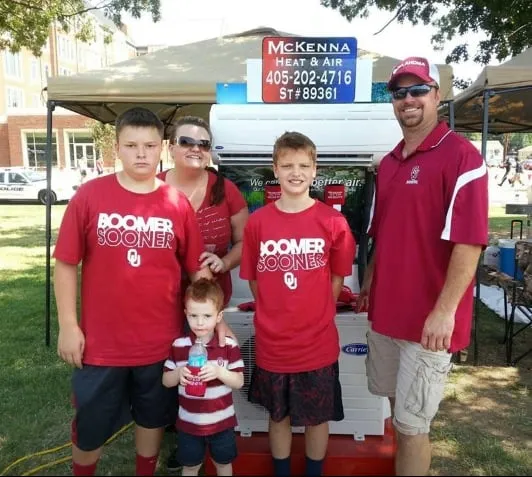 Slide of McKenna Heat and Air