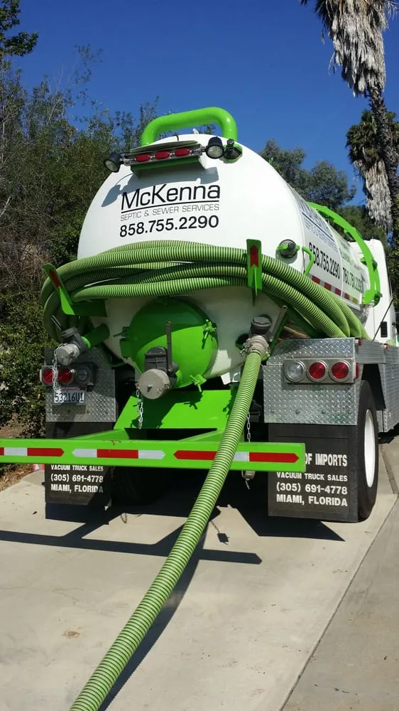 Quality emergency plumbing for homes in San Marcos, CA by McKenna Septic & Sewer Services