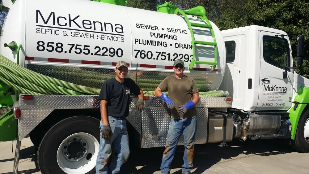 Slide of McKenna Septic & Sewer Services