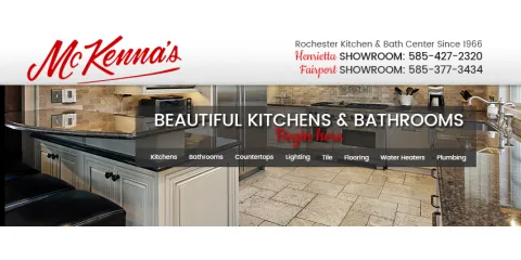 Slide of McKenna's Rochester Kitchen & Bath Centers