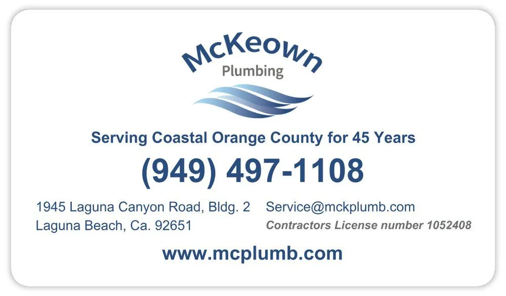 Slide of McKeown Plumbing