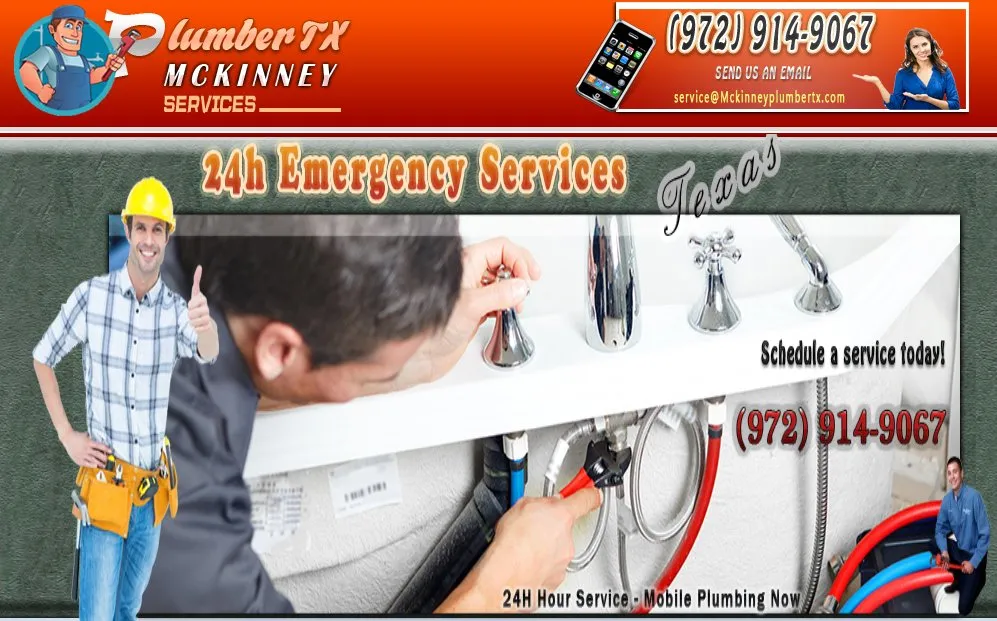 Slide of Mckinney Plumber TX