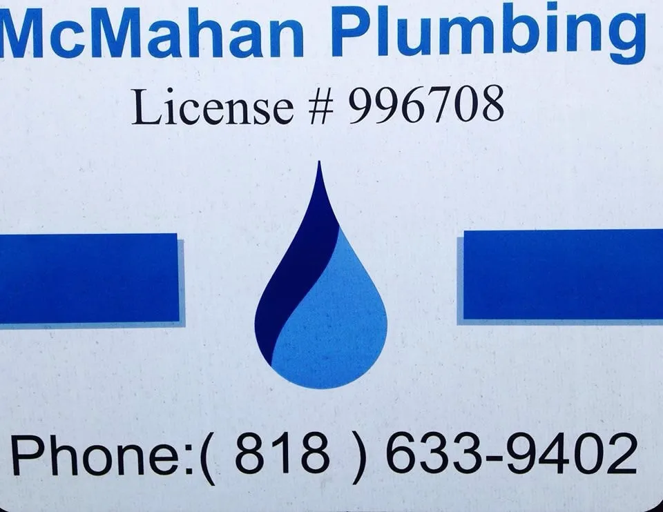Slide of McMahan Plumbing