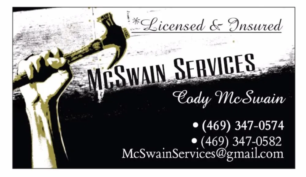 Slide of McSwain Services