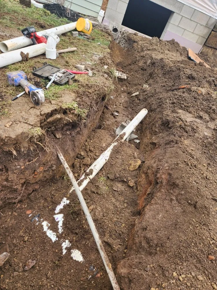 Professional pipe repair for homes in Thornville, OH by McVey Construction