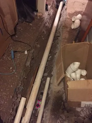 M.D. Drain Cleaning Plumbing and Renovations Logo