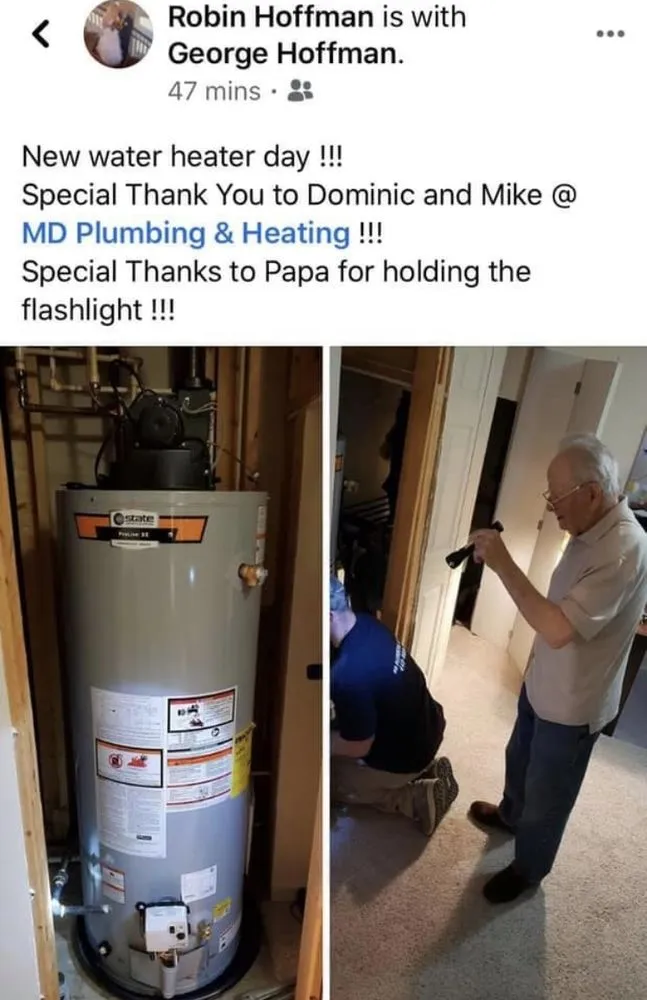 Slide of MD Plumbing & Heating