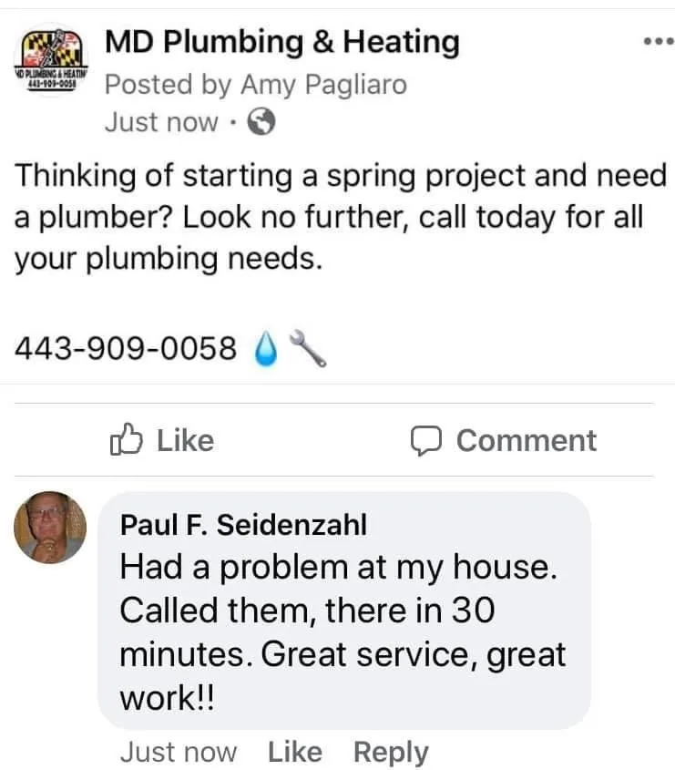 Slide of MD Plumbing & Heating