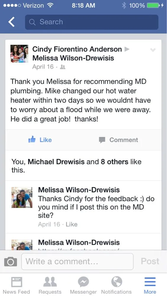 Slide of MD Plumbing & Heating