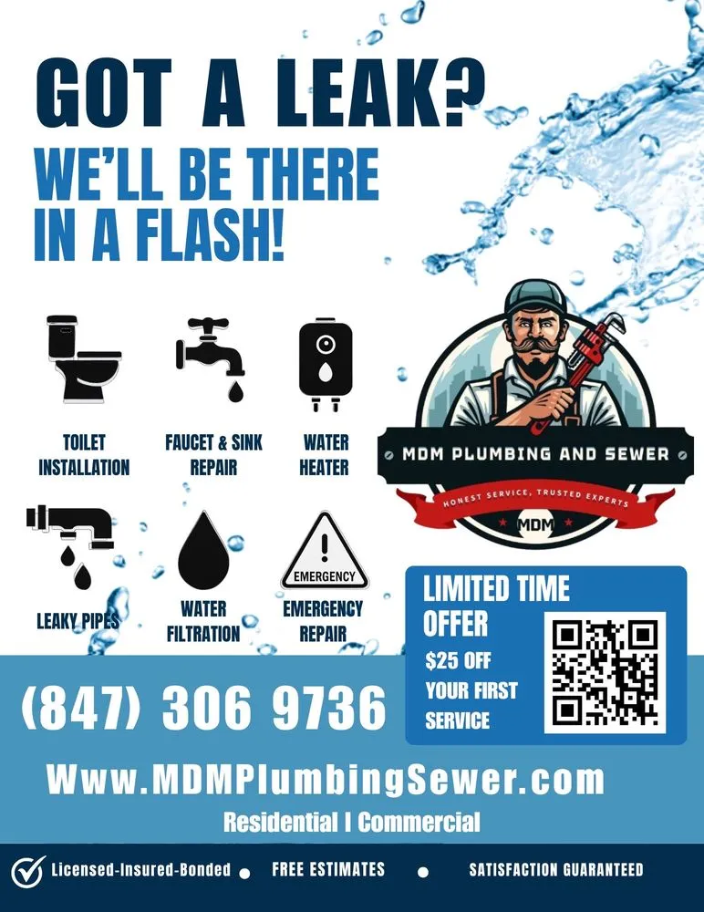 Slide of MDM Plumbing & Sewer