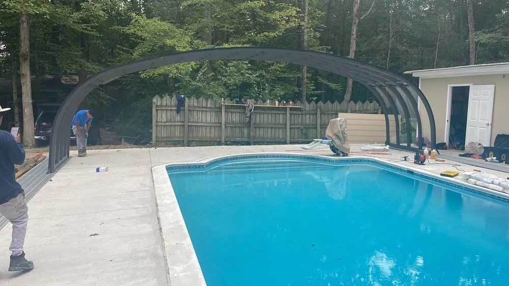 Slide of Me & M Pool Services