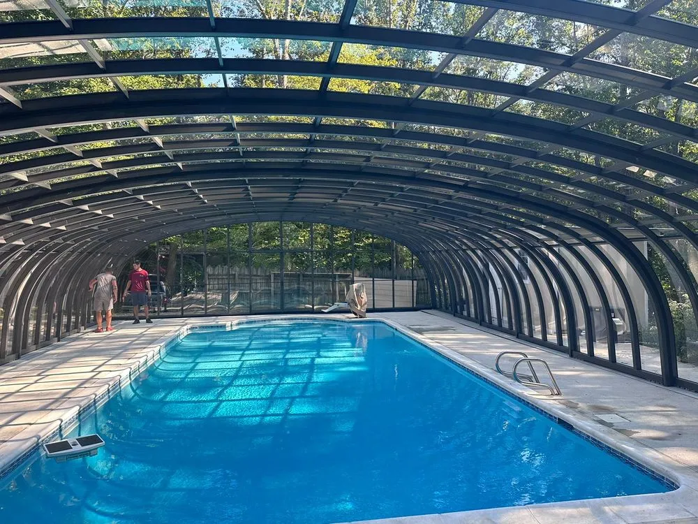 Slide of Me & M Pool Services