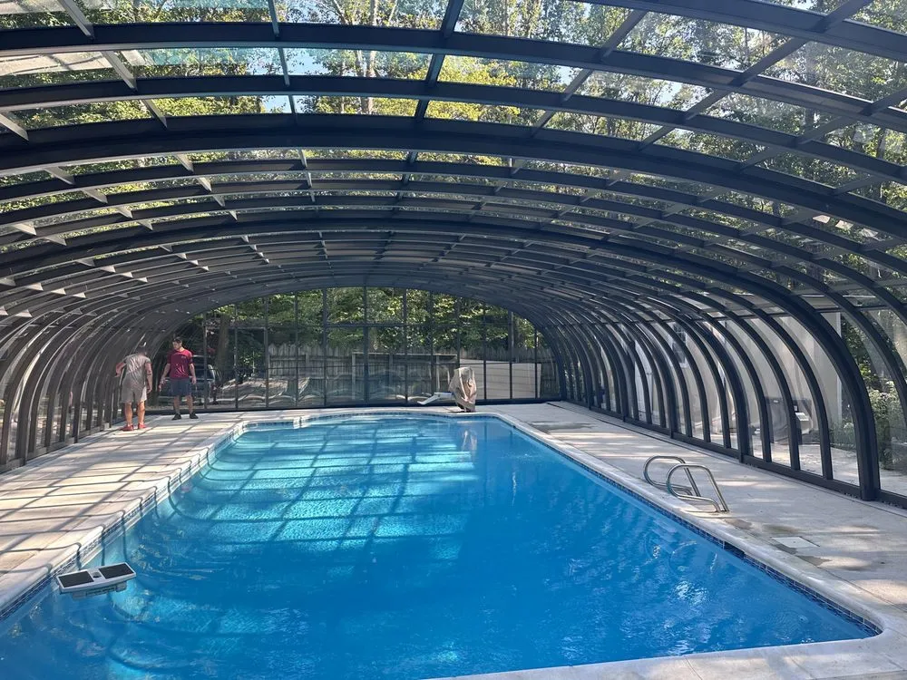 Slide of Me & M Pool Services