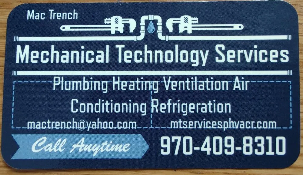 Slide of Mechanical Technology Services