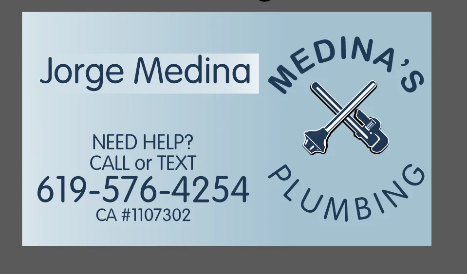 Slide of Medina’s Plumbing