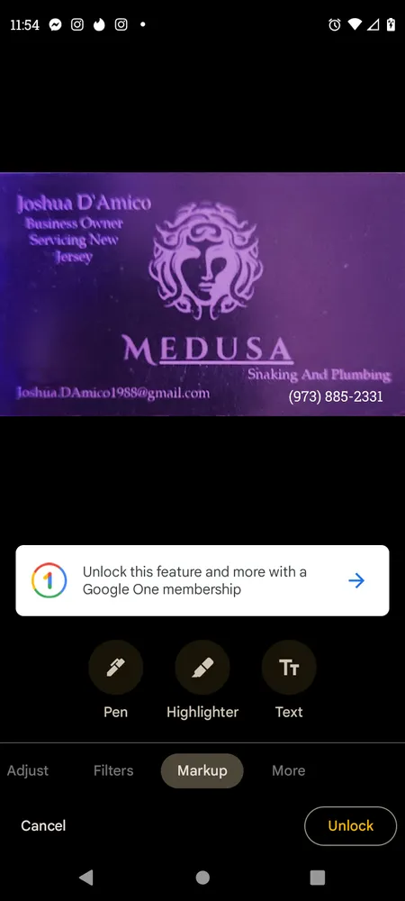 Slide of Medusa Snaking And Plumbing