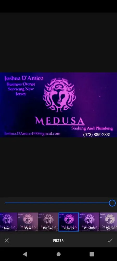 Slide of Medusa Snaking And Plumbing