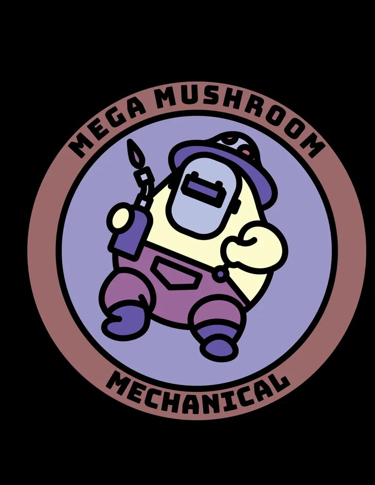 Slide of Mega Mushroom Mechanical