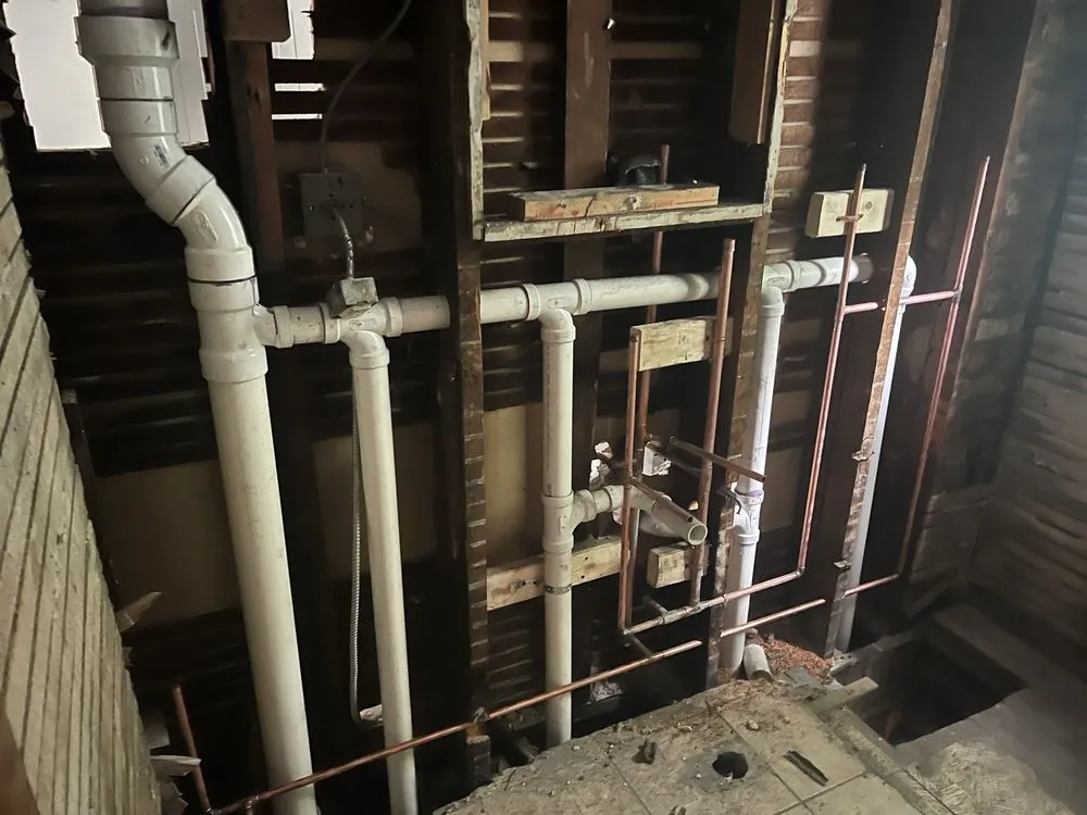 Slide of Meraza plumbing